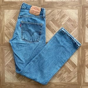 Levi 501’s Blue Denim Jeans